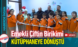 Emekli Çiftin Birikimi Kütüphaneye Dönüştü!