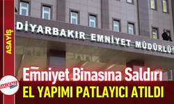Emniyet Binasına Saldırı: El Yapımı Patlayıcı Atıldı!