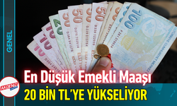 En Düşük Emekli Maaşı 20 Bin TL’ye Yükseliyor!