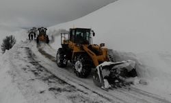 Erzincan'da 328 köy yolu ulaşıma kapandı