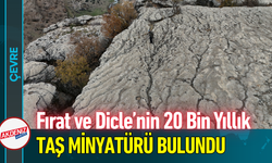 Fırat ve Dicle’nin 20 Bin Yıllık Taş Minyatürü Bulundu!