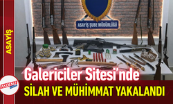 Galericiler Sitesi’nde Silah ve Mühimmat Yakalandı!