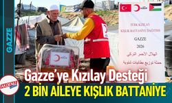 Gazze’de Soğukla Mücadeleye Kızılay Desteği