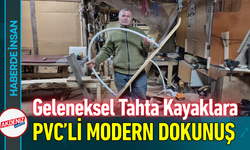 Geleneksel Tahta Kayaklara PVC’li Modern Dokunuş!
