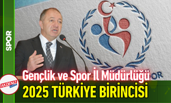 Gençlik ve Spor İl Müdürlüğü, 2025 Türkiye Birincisi!