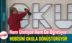 Hem Üretiyor Hem De Öğretiyor: Hobisini Okula Dönüştürüyor!