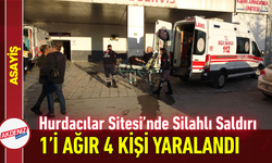 Hurdacılar Sitesi’nde Silahlı Saldırı: 1’i Ağır 4 Kişi Yaralandı!