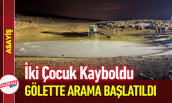 İki Çocuk Kayboldu: Gölette Arama Başlatıldı!