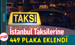 İstanbul Taksilerine 449 Plaka Eklendi!