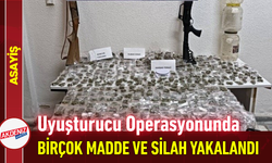 Uyuşturucu Operasyonunda Birçok Madde ve Silah Yakalandı!