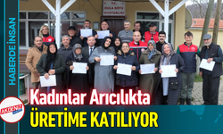 Kadınlar Arıcılıkta Üretime Katılıyor!