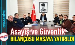 Osmaniye Kadirli'de Asayiş ve Güvenlik Masaya Yatırıldı