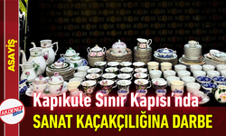 Kapıkule Sınır Kapısı’nda Sanat Kaçakçılığına Darbe!