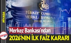 Merkez Bankası 2026’nın İlk Faiz Kararını Açıkladı