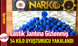 Lastik Jantına Gizlenmiş 54 Kilo Uyuşturucu Yakalandı!