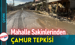 Mahalle Sakinlerinden Çamur Tepkisi!