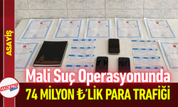 Mali Suç Operasyonunda 74 Milyon ₺’lik Para Trafiği!