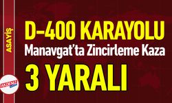 Manavgat’ta Zincirleme Kaza: 3 Yaralı