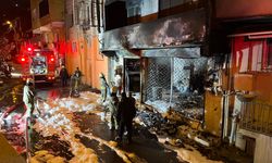 Motosiklet Tamirhanesi Alev Alev Yandı!