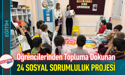 Öğrencilerinden Topluma Dokunan 24 Sosyal Sorumluluk Projesi!