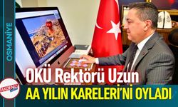 OKÜ Rektörü Uzun, AA Yılın Kareleri’ni Oyladı