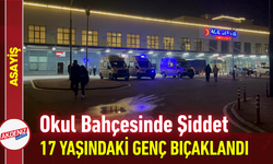 Okul Bahçesinde Şiddet: 17 Yaşındaki Genç Bıçaklandı!