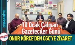 Osmaniye'de Onur Körce’den CGC'ye Ziyaret