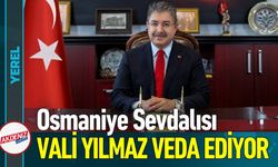 Osmaniye Sevdalısı Vali Yılmaz Veda Ediyor