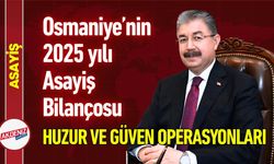 Osmaniye’de Asayiş 2025'de Nasıldı?