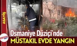 Osmaniye Düziçi’nde Ev Yangını: İtfaiyeden Müdahale