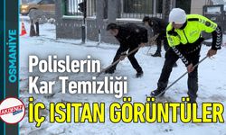 Osmaniye Hasanbeyli’de Polislerin İçleri Isıtan Görüntüleri!