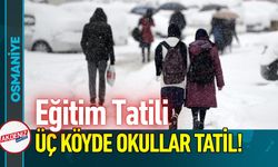 Osmaniye’nin İlçesinde "Okullar Tatil" Kararı!