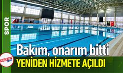 Osmaniye'de Tam Olimpik Yüzme Havuzu Yeniden Hizmete Açıldı