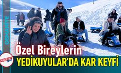 Osmaniyeli Özel Bireylerin Yedikuyular'da Kar Keyfi!