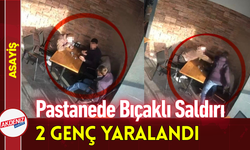 Pastanede Bıçaklı Saldırı: 2 Genç Yaralandı!