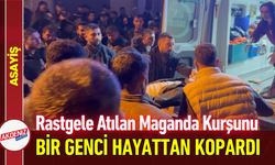 Rastgele Atılan Maganda Kurşunu Bir Genci Hayattan Kopardı!