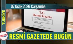 Resmi Gazete'de Bugün (07.01.2026)
