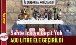 Sahte İçkiye Geçit Yok: 400 Litre Ele Geçirildi!
