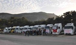 Silifke’de Kamyoncuların Sabrı Taştı
