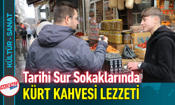 Tarihi Sur Sokaklarında Kürt Kahvesi Lezzeti!