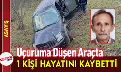 Uçuruma Düşen Araçta 1 Kişi Hayatını Kaybetti!