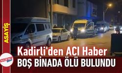 Osmaniye Kadirli den Üzücü Haber Geldi!