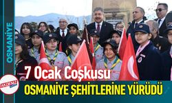 Osmaniye Şehitlerine Yürüyor Programı Düzenlendi