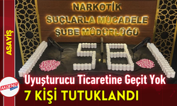 Uyuşturucu Ticaretine Geçit Yok: 7 Kişi Tutuklandı!