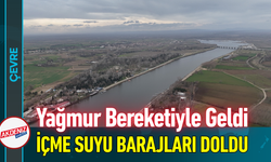 Yağmur Bereketiyle Geldi İçme Suyu Barajları Doldu!