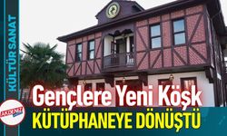 Yahya Kemal Kitap Köşkü Hizmete Giriyor