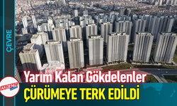 Yarım Kalan Gökdelenler Çürümeye Terk Edildi!
