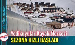 Yedikuyular Kayak Merkezi Sezona Hızlı Başladı!