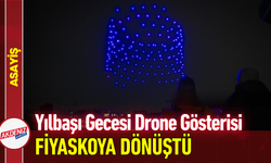 Yılbaşı Gecesi Drone Gösterisi Fiyaskoya Dönüştü!