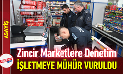 Zincir Marketlere Denetim: İşletmeye Mühür Vuruldu!